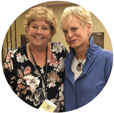 Jenny Doan and Nancy Zieman